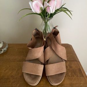 Eileen Fisher Sport Platform Sandals